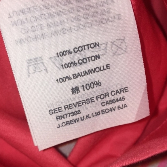 J.Crew Women Wildflower Pink One Shoulder Gathered Bow Top - Picture 4 of 7